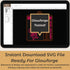 Here's A Few Bucks Ornament SVG File-For Laser Engraving